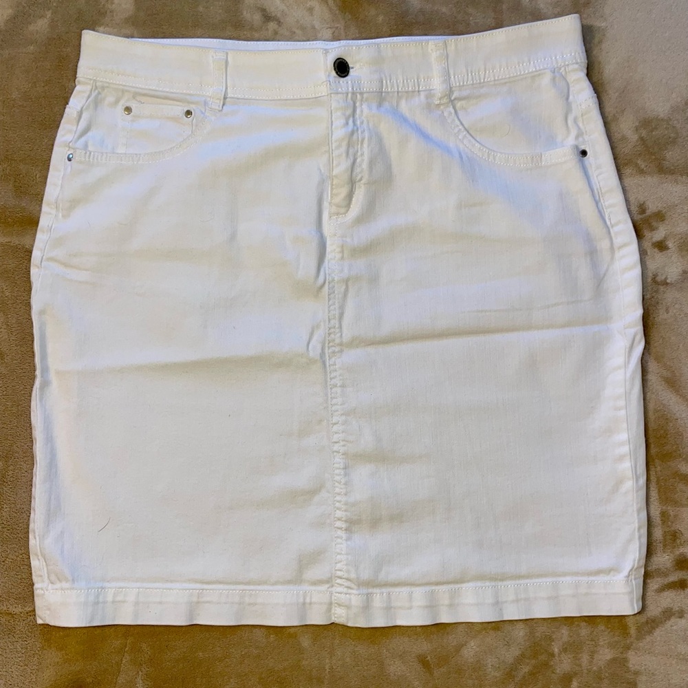 Charter Club Jean Skirt Sz 14